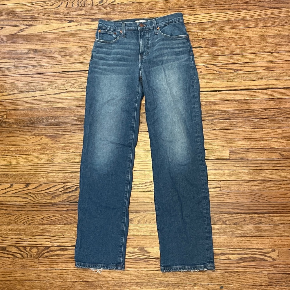 Madewell Mid-Rise Perfect Vintage Straight Jean - Size 26